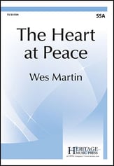 The Heart at Peace SSA choral sheet music cover